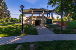 After new light fixtures in Glenmere Park