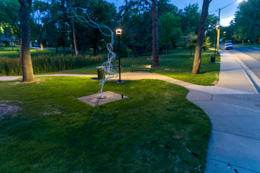 Twilight at Glenmere Park in Greeley, CO