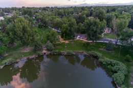 Twilight at Glenmere Park in Greeley, CO